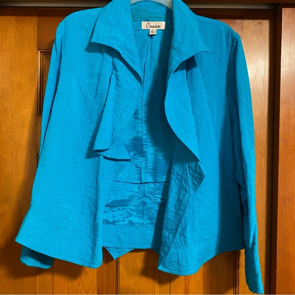 Teal Dress Jacket - Picture 1 of 2